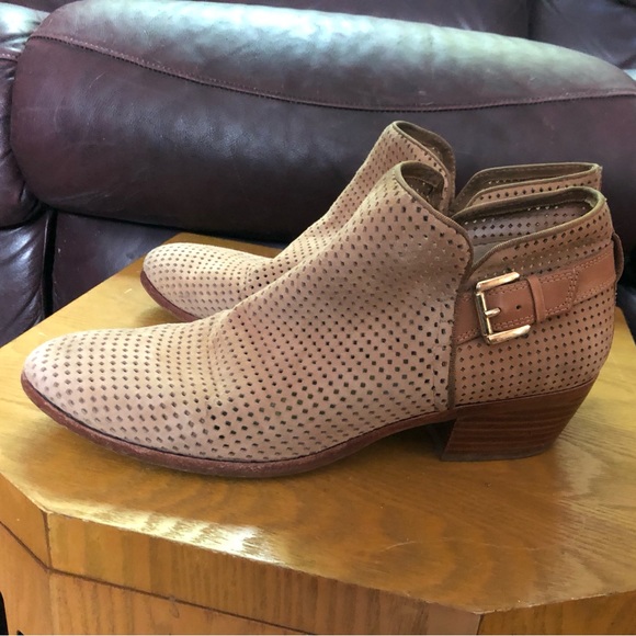 Sam Edelman Leather Ankle Booties - Picture 1 of 8